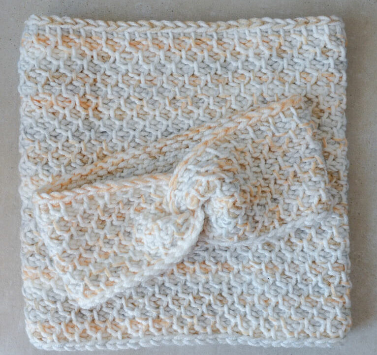 Tunisian crochet cat ear beanie free pattern 23 Honeycomb cowl and headband Tunisian crochet pattern for beginners Andrea Cretu
