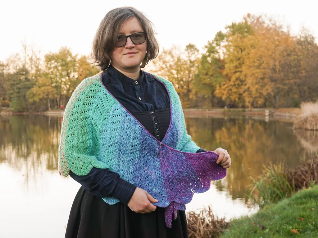 Macaw wings shawl 19 jpg