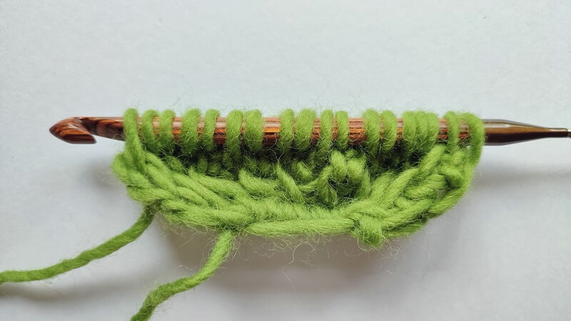 How to start a Tunisian crochet project in a magic ring 13 Tunisian crochet in magic ring 12