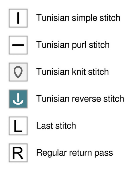 Nordic star Tunisian crochet baby blanket pattern 10 Frost flowers baby blanket pattern legend