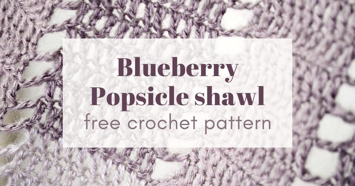 blueberry popsicle shawl Cover photo 2