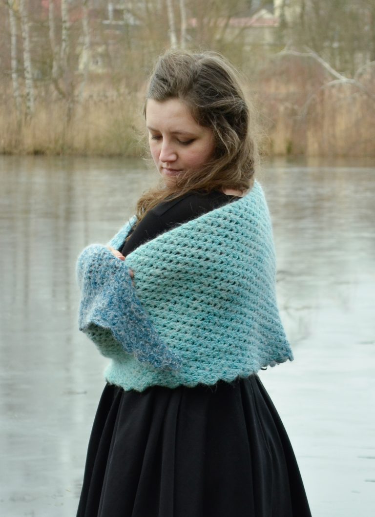 tomis wave shawl pattern 1