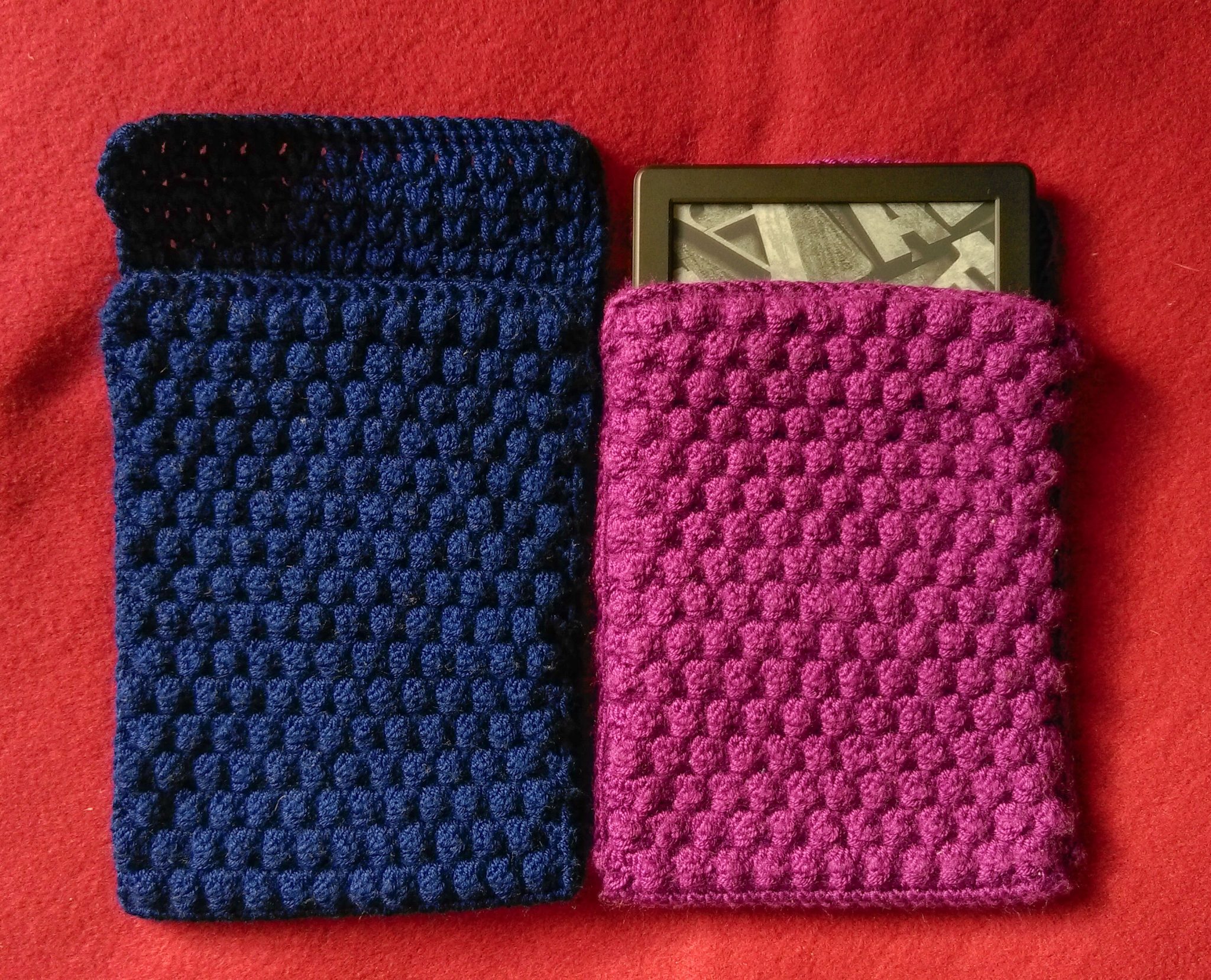 Free crochet Kindle case pattern - Yarnandy