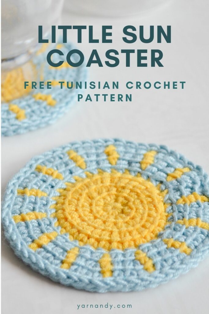 Easy Crochet Coasters - One Little Project