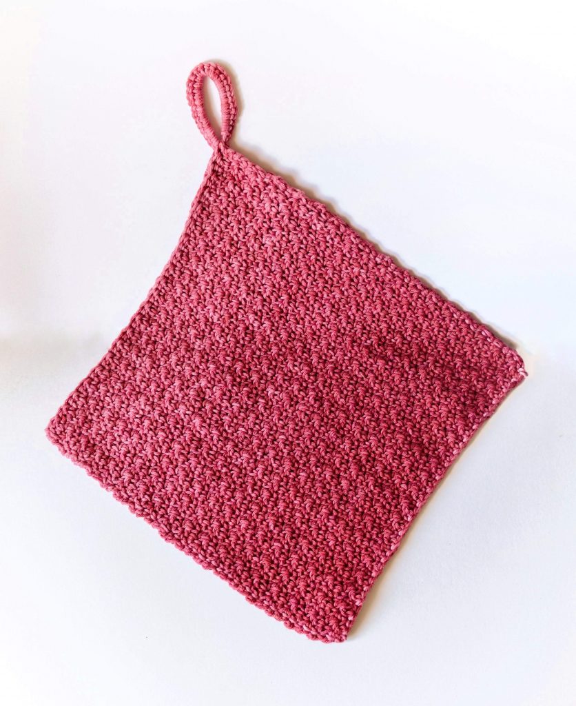 Free crochet washcloth pattern 1