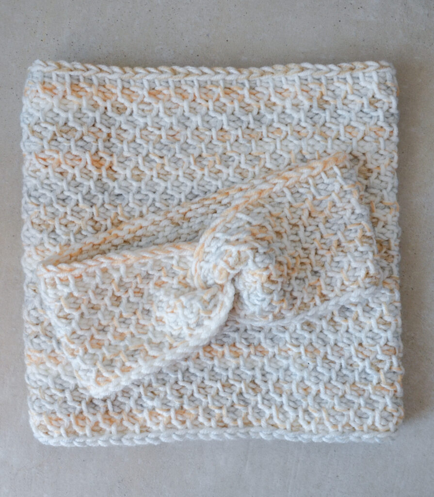 Awesome Tunisian crochet resources 4 Honeycomb cowl and headband 13