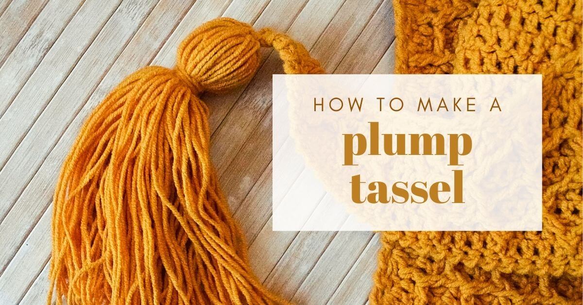 how to make a plump tassel cover