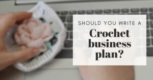 should you write crochet business plan cover