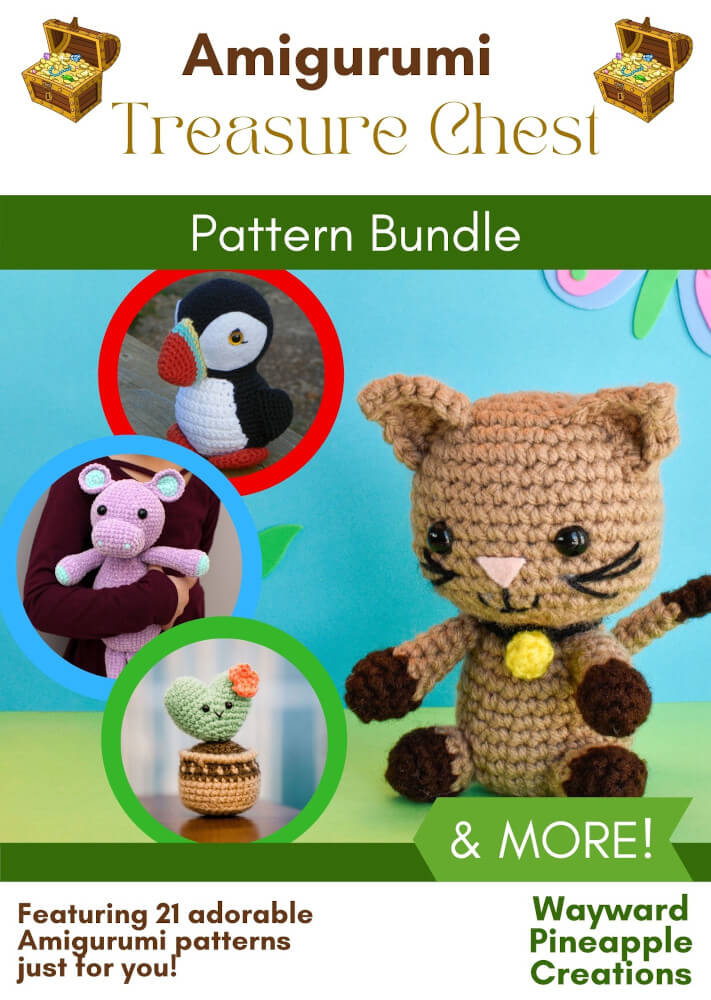 amigurumi treasure chest bundle cover 1