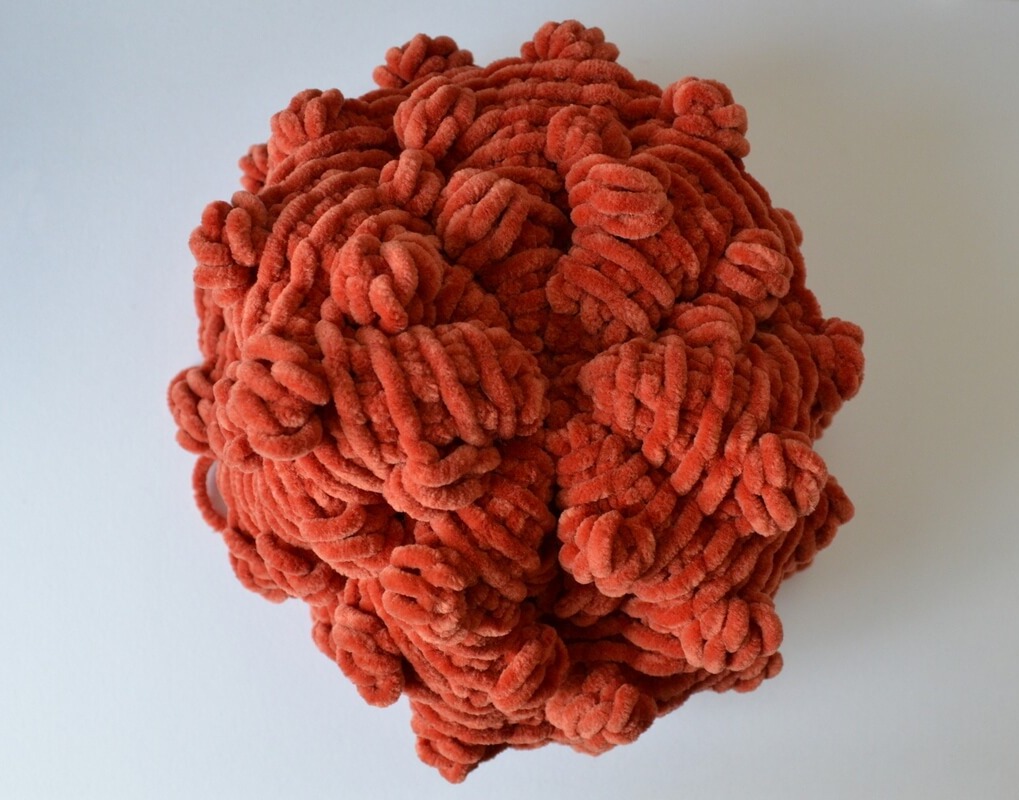 Bobby Tunisian crochet pumpkin tutorial part 6