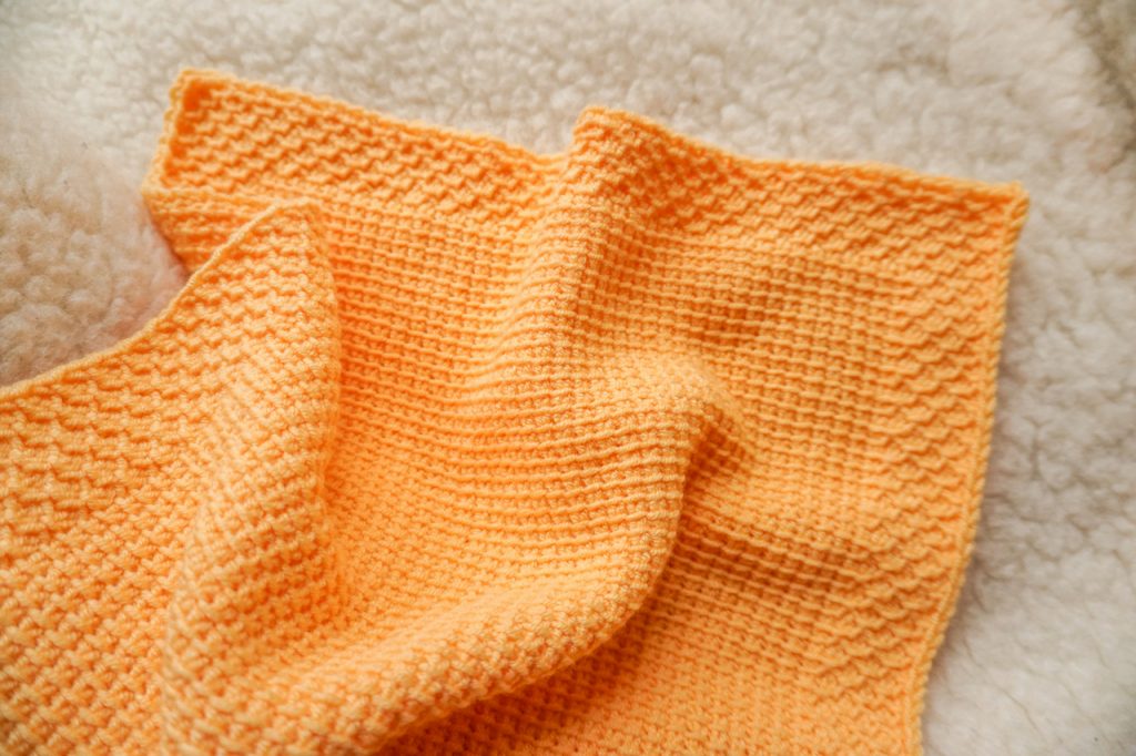 Baby blanket part of my crochet design business plan for 2022