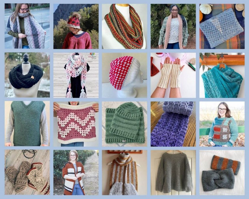Winter Fashion crochet pattern Bundle 2