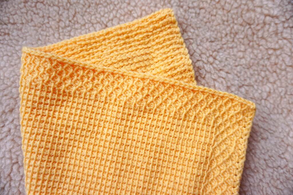 Free Tunisian crochet baby blanket pattern Yarnandy