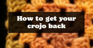 Cover photo how to get your crojo back