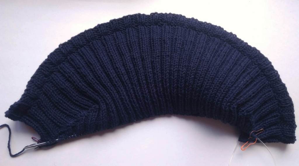 How to do short row bust shaping in knitting - Yarnandy