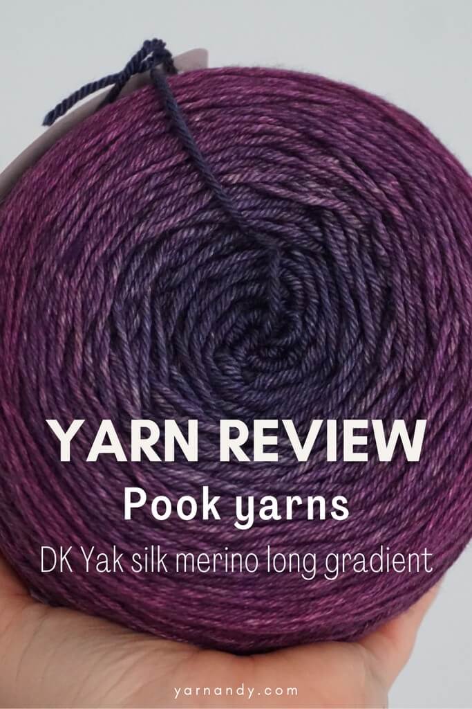 Pin Pook Yarns DK Yak silk merino review