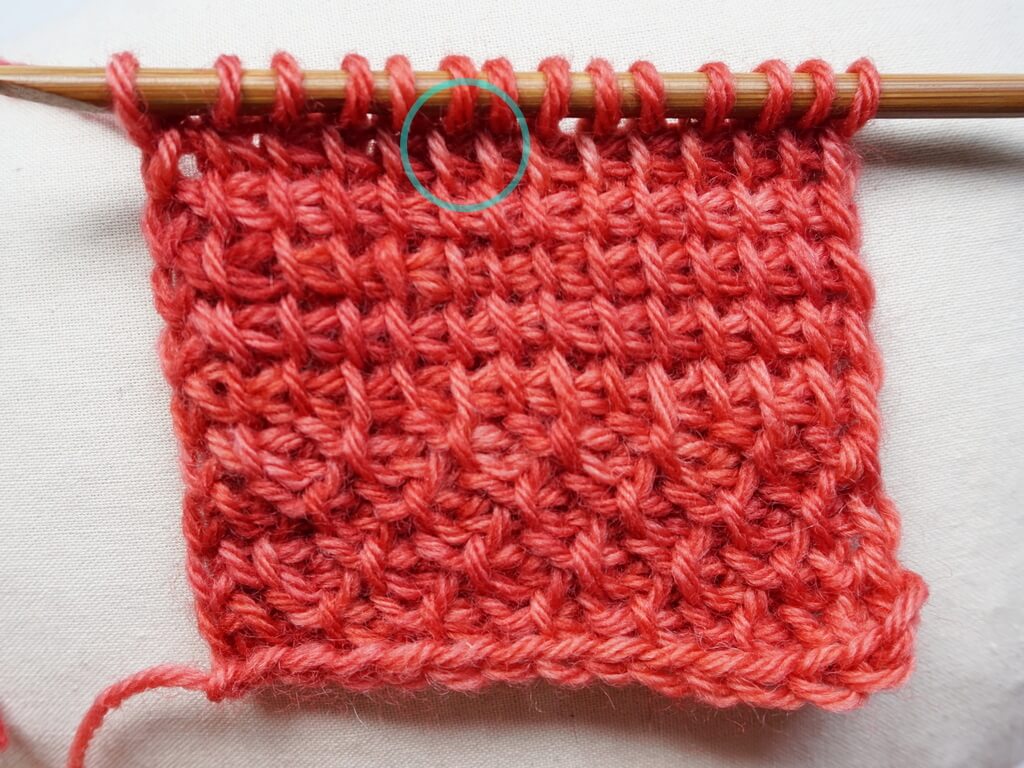 How to fix a decrease by mistake in Tunisian crochet