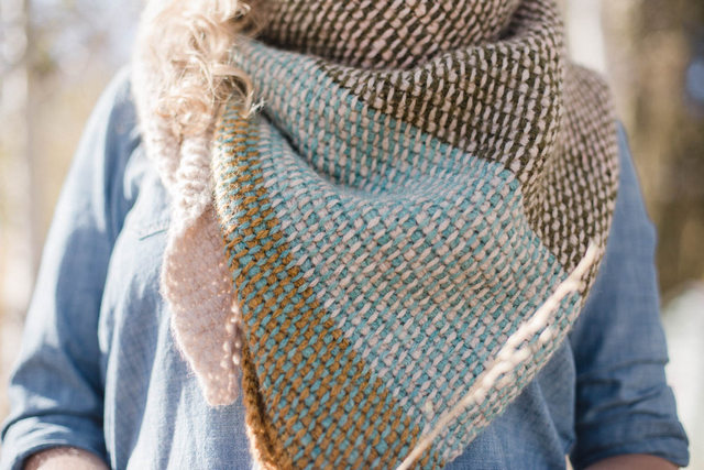 easy-tunisian-crochet-scarf-pattern-Make and Do Crew