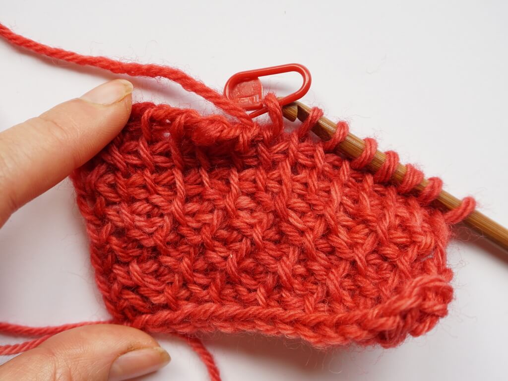 How to fix a skipped stitch in Tunisian crochet step 3