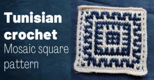 Blanket square mosaic cover photo