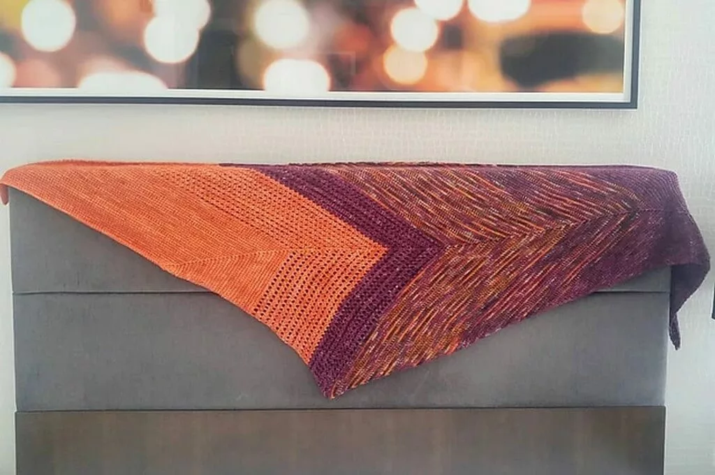 Obtuse shawl Tunisian crochet pattern Natalie Detroit Knots jpg