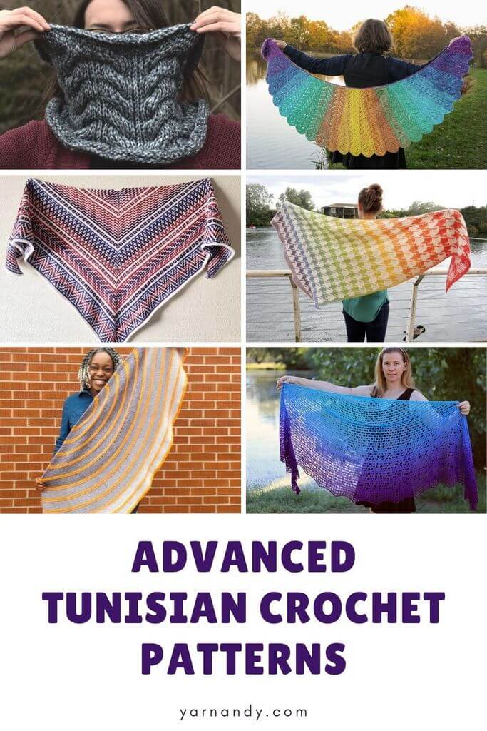 Pin Collection of advanced Tunisian crochet patterns 2