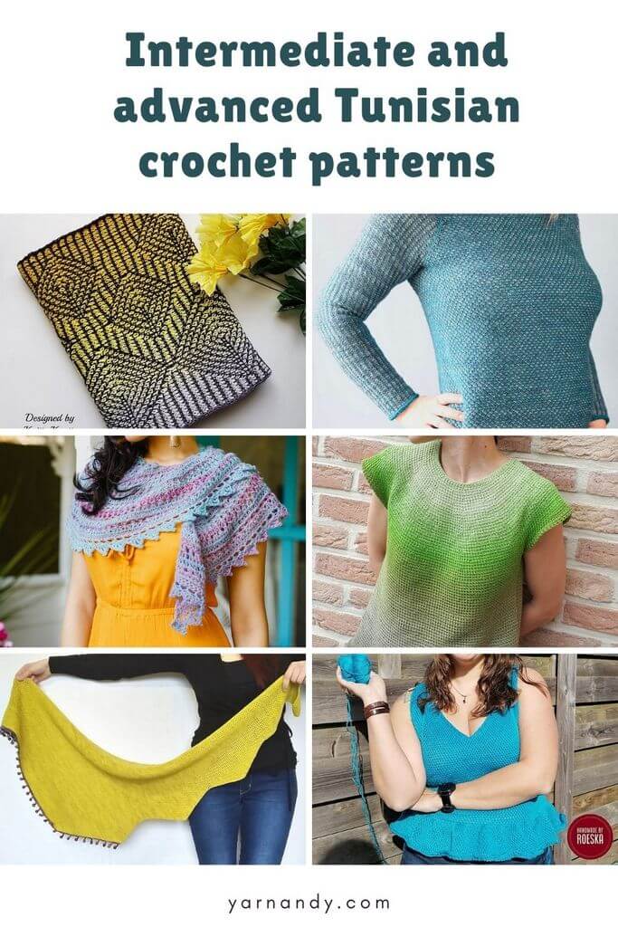 Pin Collection of advanced Tunisian crochet patterns 5