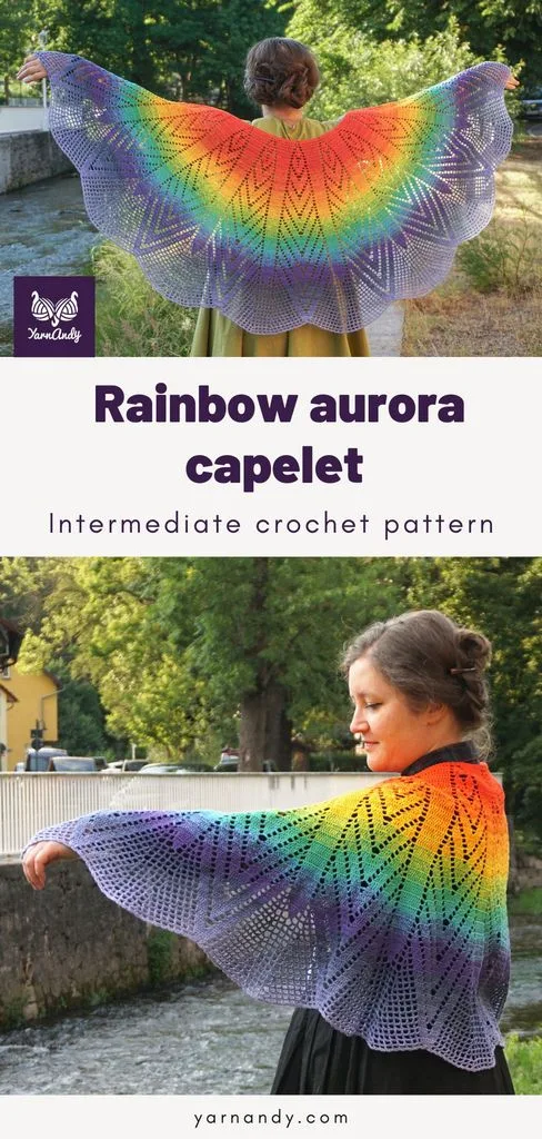 Pin Rainbow aurora capelet 1024 jpg