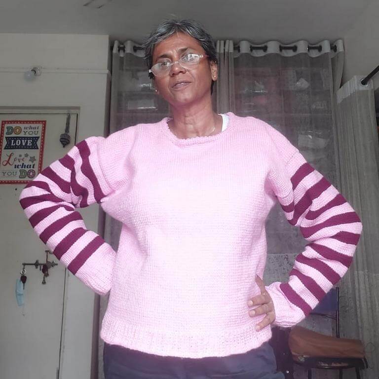 Sporeprint sweater Sandhya Kulkarni