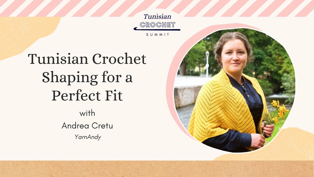 Yarnandy Tunisian crochet shaping for perfect fit