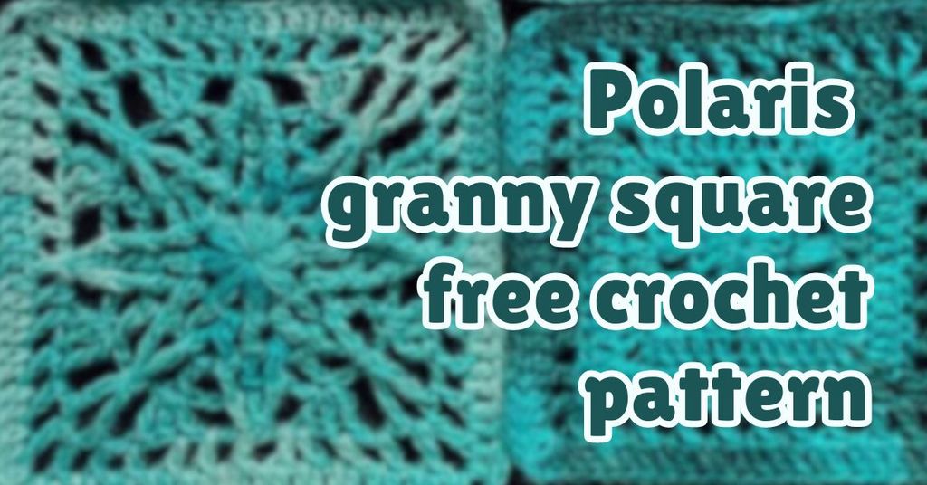 Cover photo Textured star granny square pattern
