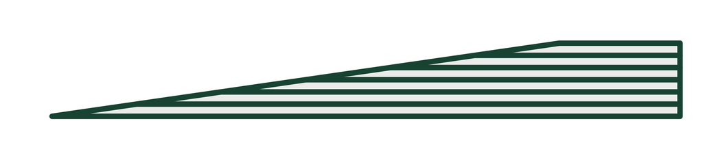 Elf hat schematic with one wedge